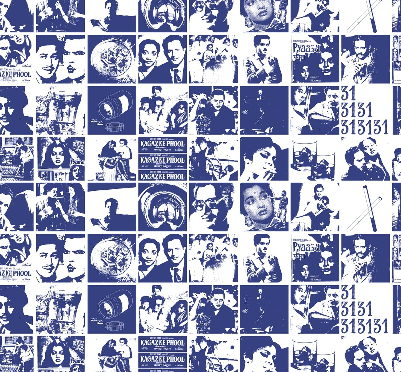 Nstalgia x Guru Dutt tote print artwork